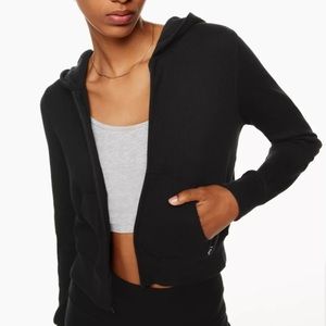 Aritzia TNA Waffle Zip Hoodie